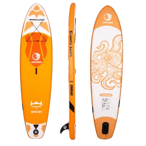 Stand Up Paddle Board Sup Board Surfboard Kayak Surf set 11'*30″*6″ with Backpack,leash,pump,waterproof bag,fins